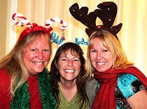 Julie, Vicki and Lesley